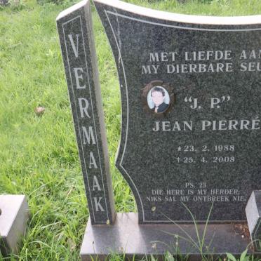 VERMAAK Jean Pierré 1988-2008