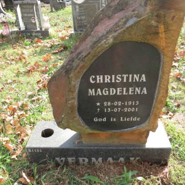 VERMAAK Christina Magdelena 1913-2001