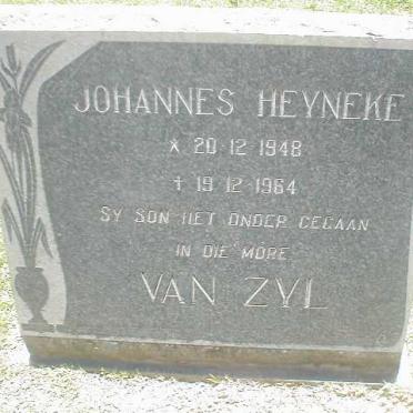 ZYL Johannes Heyneke , van 1948-1964