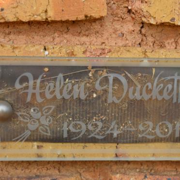 DUCKETT Helen 1924-2011
