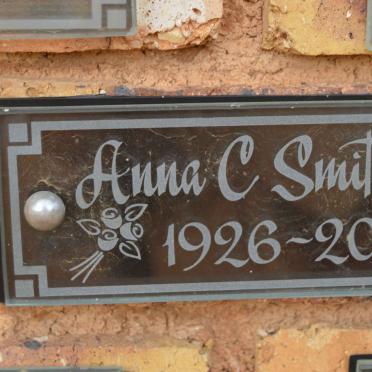 SMIT Anna C. 1926-2015