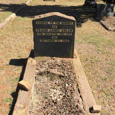 ADLAM Frank James -1925