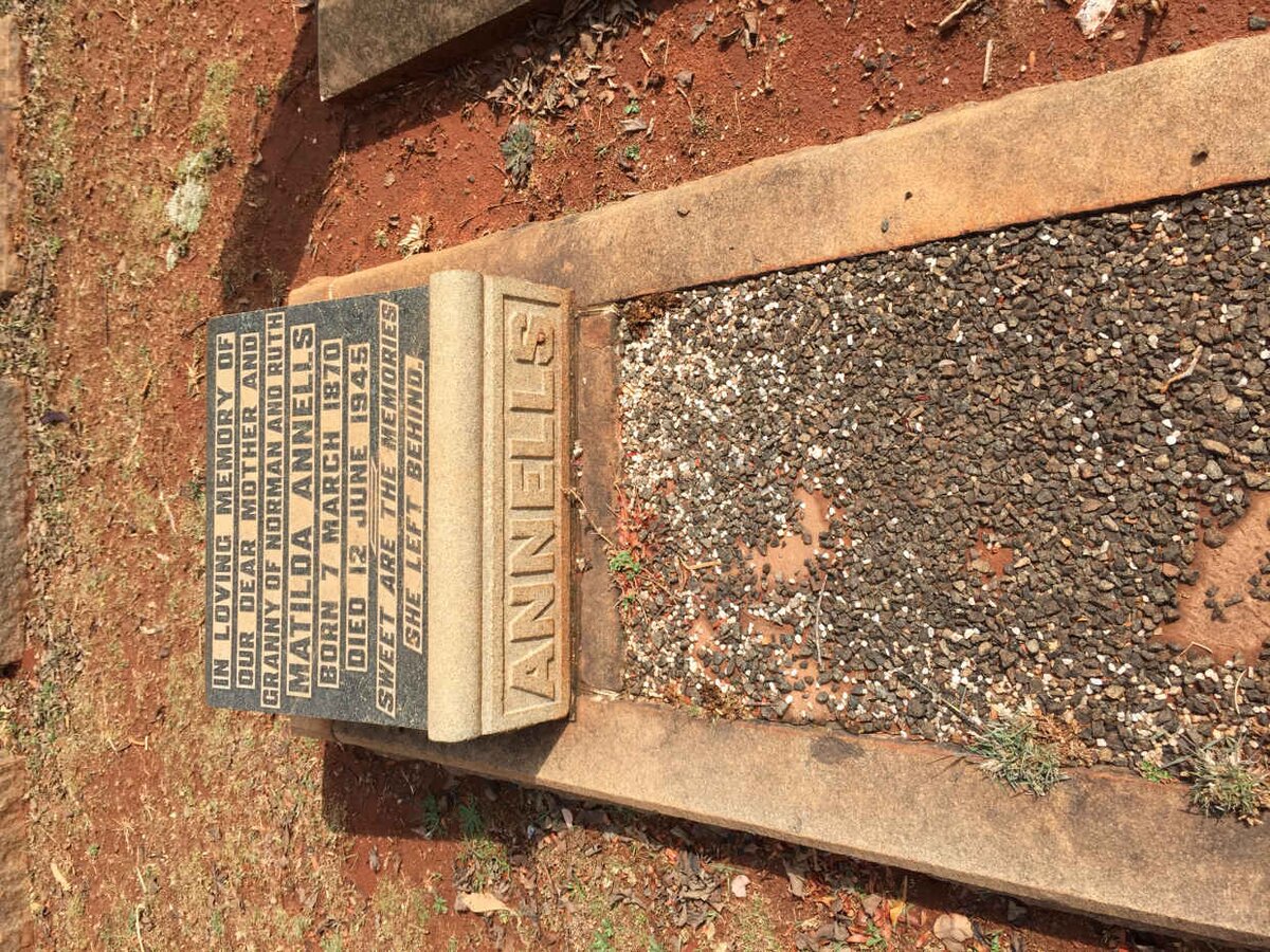 ANNELLS Matilda 1870-1945