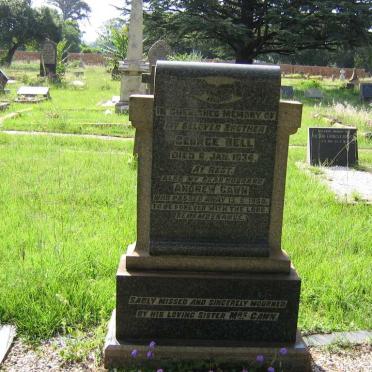 BELL George -1934 :: GAWN Andrew  -1958