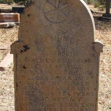 BEUKES Mathewes Johannes 18??-1914