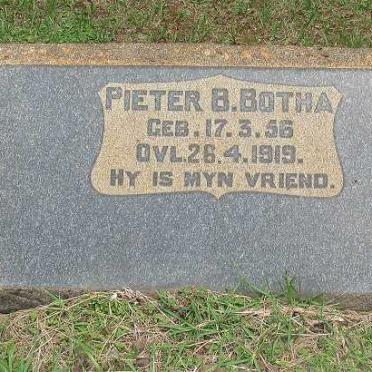 BOTHA Pieter B. 1856-1919