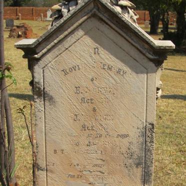 BOWDEN J. -1894 :: SOBYE E. -1894