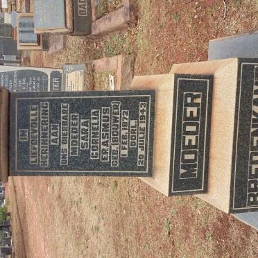 BREDENKAMP Sara Cornelia Erasmus nee BOUWER 1872-1943