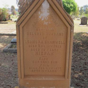 BRAMWELL William -1912 :: BRAMWELL Phil -1899 