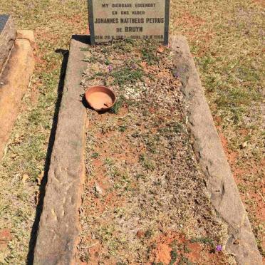 BRUYN Johannes Mattheus Petrus, de 1882-1958