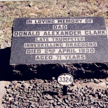 CLARK Donald Alexander -1930