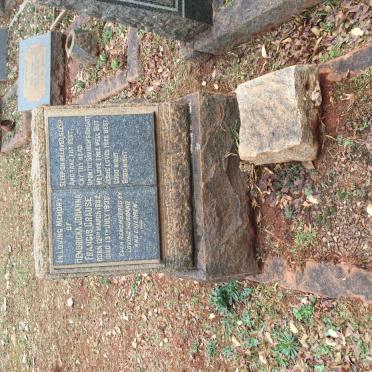 CRAUSE Hendricka Johanna Francis 1882-1938