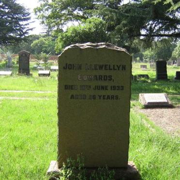 EDWARDS John Llewellyn -1933