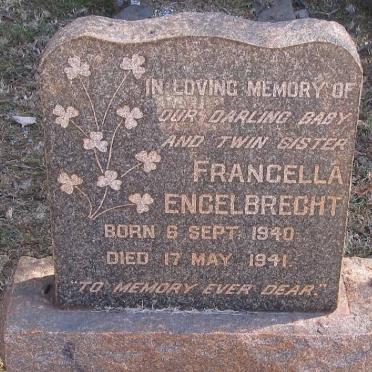 ENGELBRECHT Francella 1940-1941