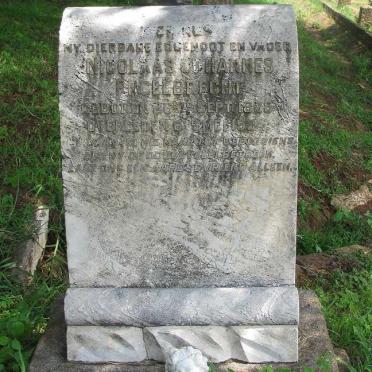 ENGELBRECHT Nicolaas Johannes 1885-1934