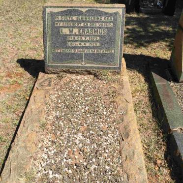 ERASMUS L.W. 1873-1928