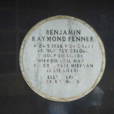 FENNER Benjamin Raymond 1938-1990