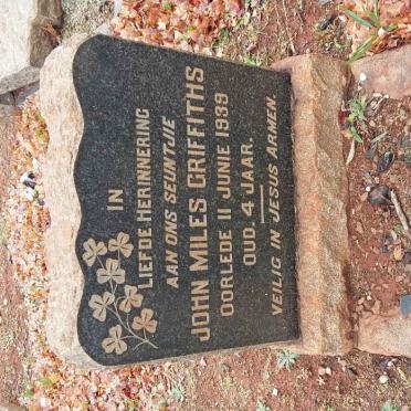 GRIFFITHS John Miles -1939