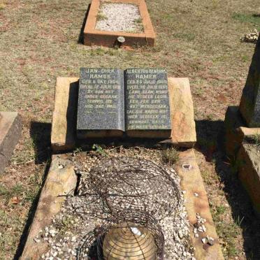 HAMER Albertus Hendrik 188?-1937 :: HAMER Jan Dirk 1904-1931