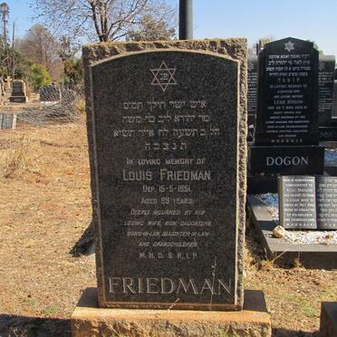 FRIEDMAN Louis -1951