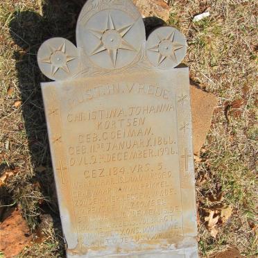 KORTSEN Christina Johanna nee GOEIMAN 1866-1926
