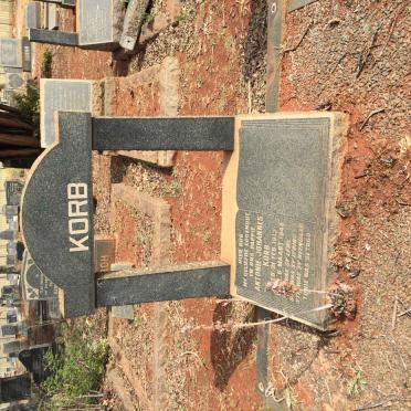 KORB Antonie Johannes 1912-1948