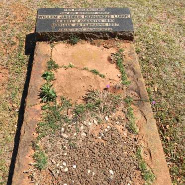 LUBBE Willem Jacobus Gerhardus 1859-1937