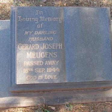 MEUGENS Gerard Joseph -1944 