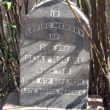 MORARE Elias 1913-1936