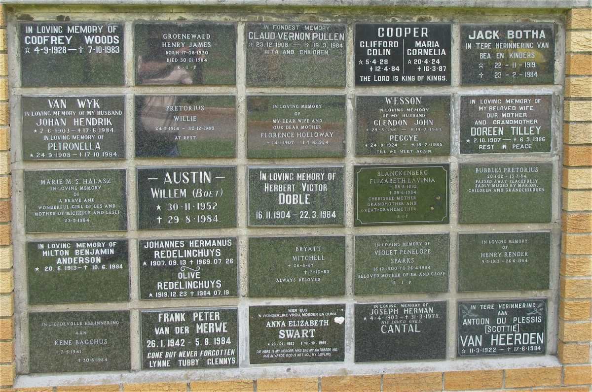 05. Memorial wall