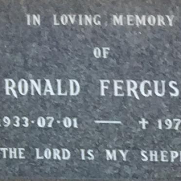 FERGUSON Ronald 1933-1978