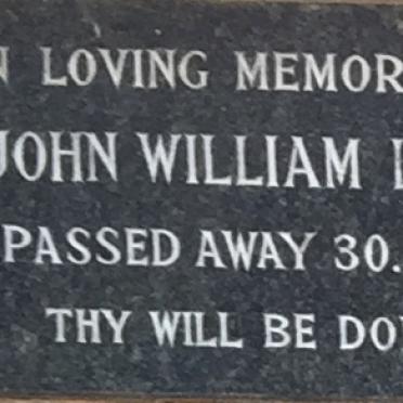 LEY John William -1971