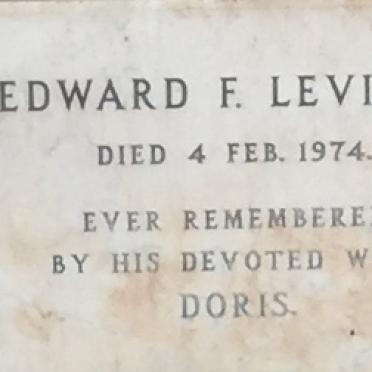 LEVISON Edward F. -1974