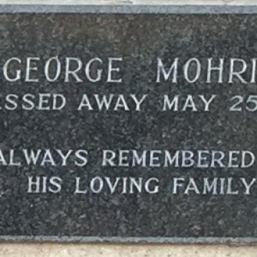 MOHRING George -1971