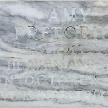 PRETORIUS Amy 1913-1982