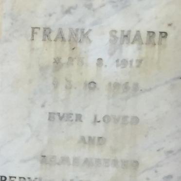 SHARP Frank 1917-1965