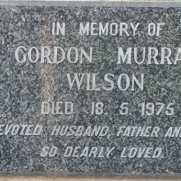 WILSON Gordon Murray -1975