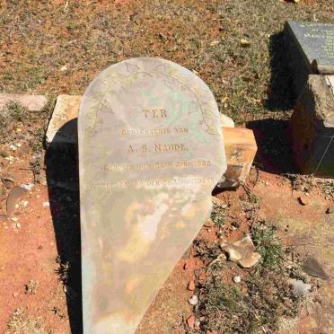 NAUDE A.S. 1882-189?