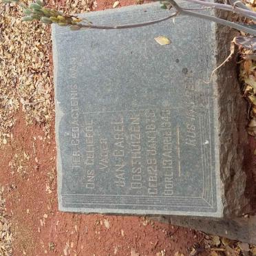 OOSTHUIZEN Jan Carel 1875-1943