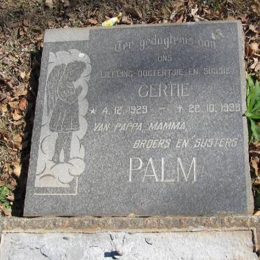 PALM Gertie 1929-1938