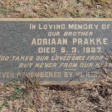 PRAKKE Adriaan -1937