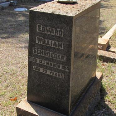 SCHROEDER Edward William -1914