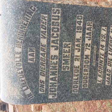 SMEER Johannes Jacobus -1940