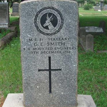 SMITH G.E. -1918