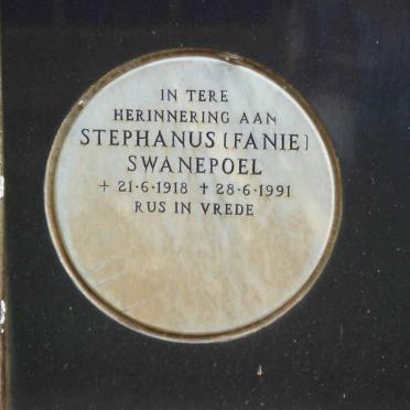 SWANEPOEL Stephanus 1918-1991