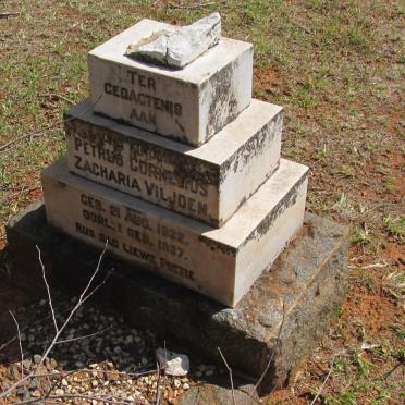 VILJOEN Petrus Cornelius Zacharia 1932-1937