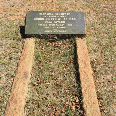 WHITEHEAD Madge Eileen nee TAYLOR -1935