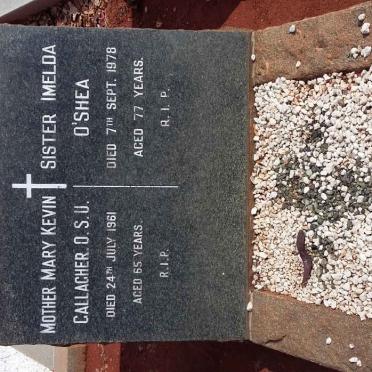 GALLAGHER Mary Kevin -1961 :: O'SHEA Imelda -1976