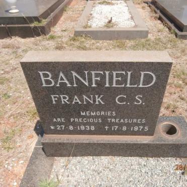BANFIELD Frank C.S. 1938-1975
