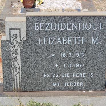 BEZUIDENHOUT Elizabeth M. 1913-1977